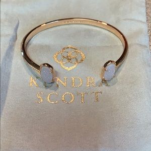 Kendra Scott Rose gold Druzy  bracelet